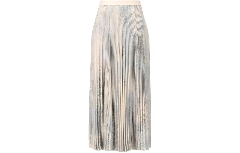 Balenciaga Lace-trim Midi Skirt