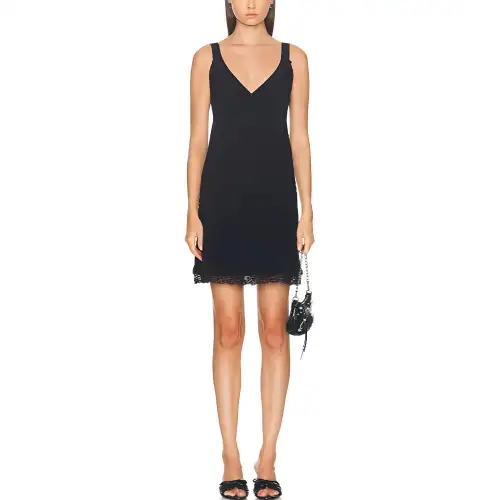 Balenciaga Sleeveless Dress Women's Black