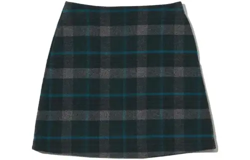 UNIQLO Casual Short Skirts Women's Dark Green Moderate Short A Line Skirt
