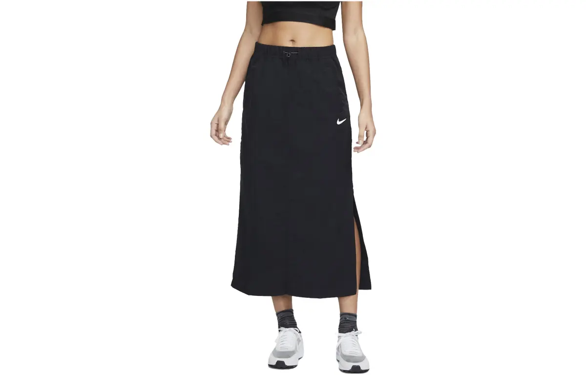 Nike Casual Long Skirt Women's Black