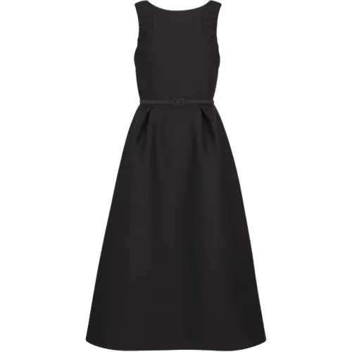 DIOR FW24 Sleeveless Dress Women's Black