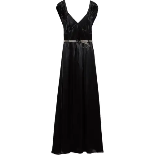 PRADA Sleeveless Dress Women's Black