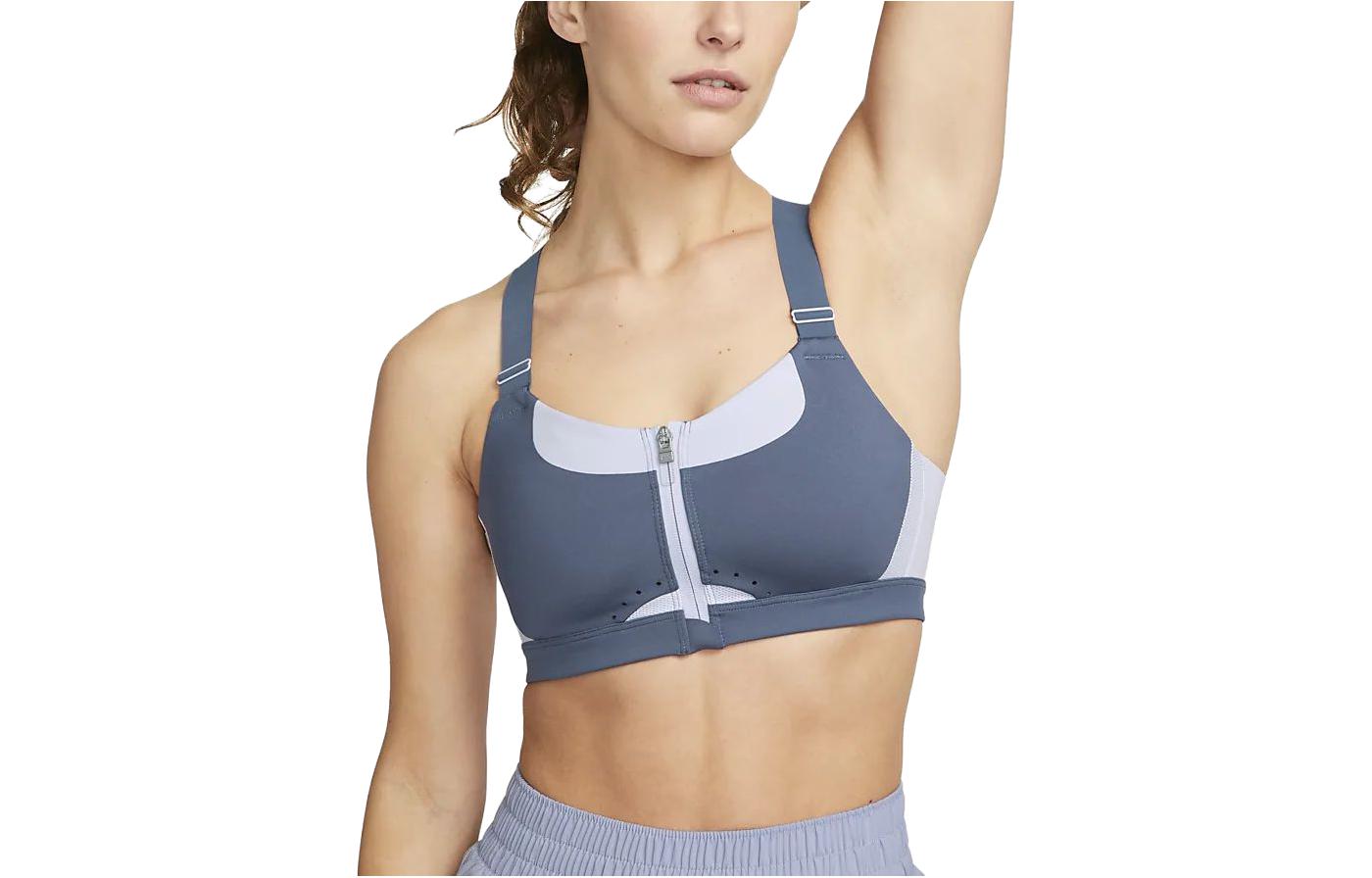 Женский спортивный бюстгальтер Nike Alpha (синий)