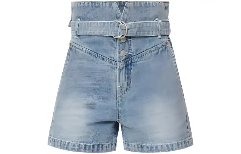 EVISU Denim Shorts Women's Denim Blue