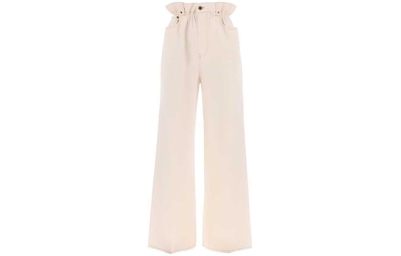 MIU MIU SS24 Jeans Women's Beige