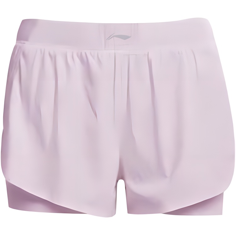 Li Ning Sports Shorts Women’s Lotus Red Purple