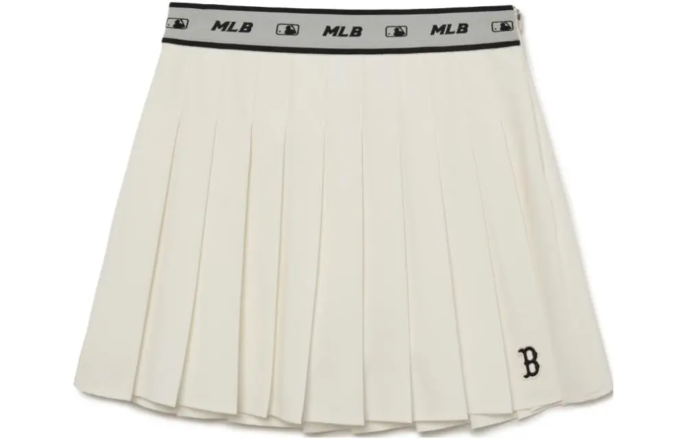 MLB Casual Short Skirts Women's Ivory