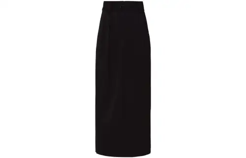 MIU MIU Casual Long Skirts Women's Black Moderate Mid Length Other