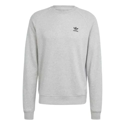 Adidas Originals Trefoil Essentials Sweatshirt Men's Medium Gray