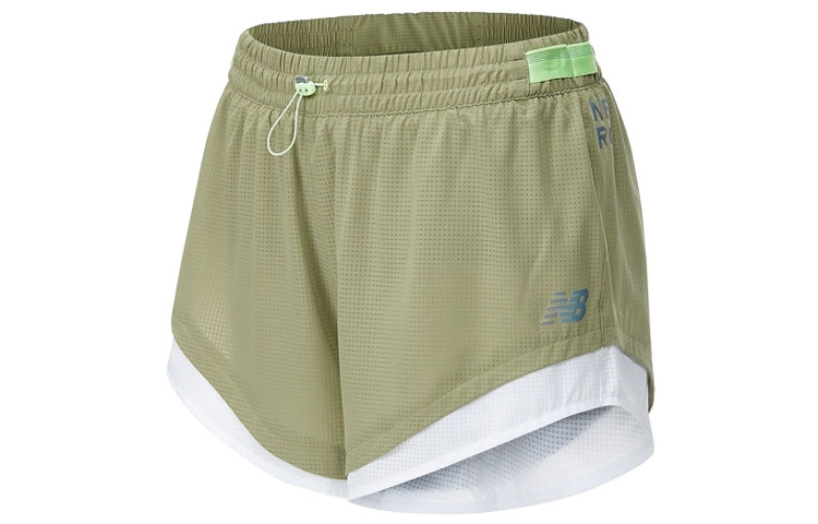 New Balance Running Shorts Women’s Olive Green