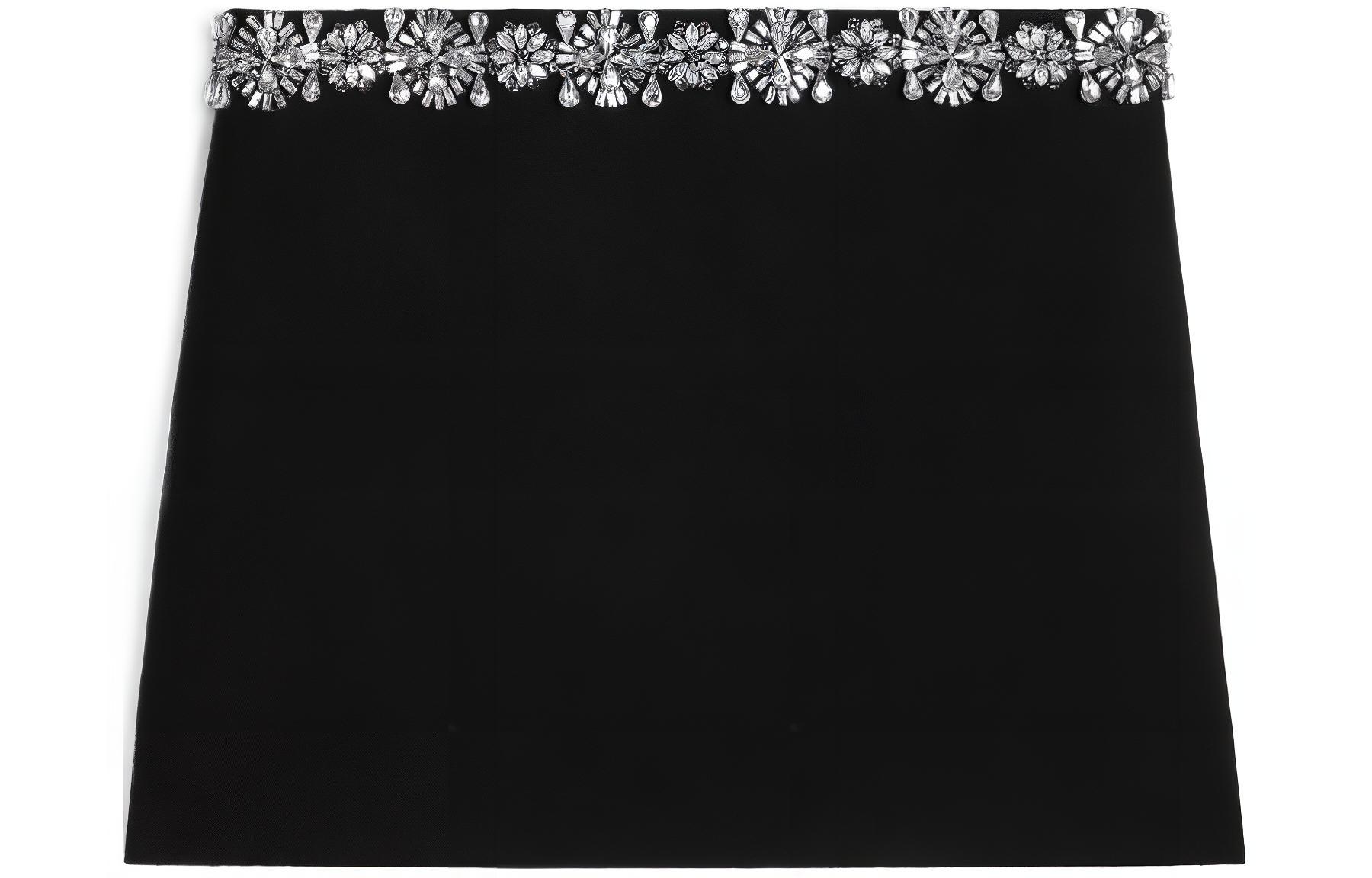CELINE SS24 Casual Short Skirts Women's Black