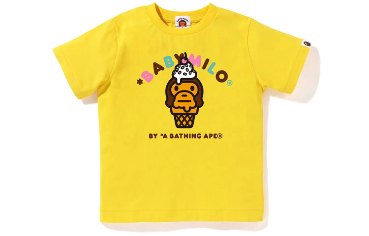 Детская футболка A BATHING APE (разноцветная)