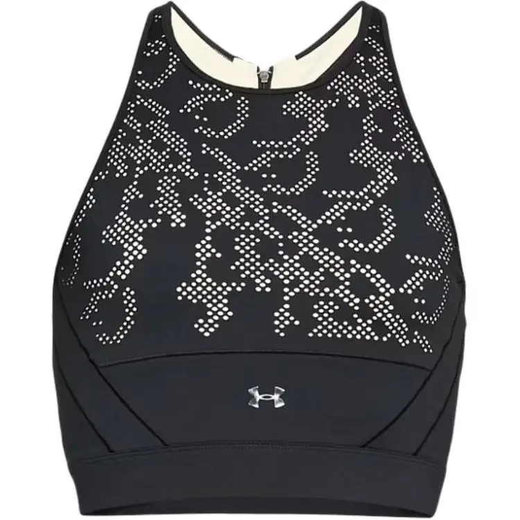 Under Armour Sleeveless Sports Shirts Women's Black Other