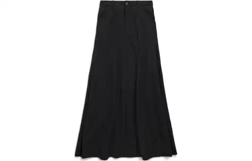 Balenciaga A-Line Maxi Skirt