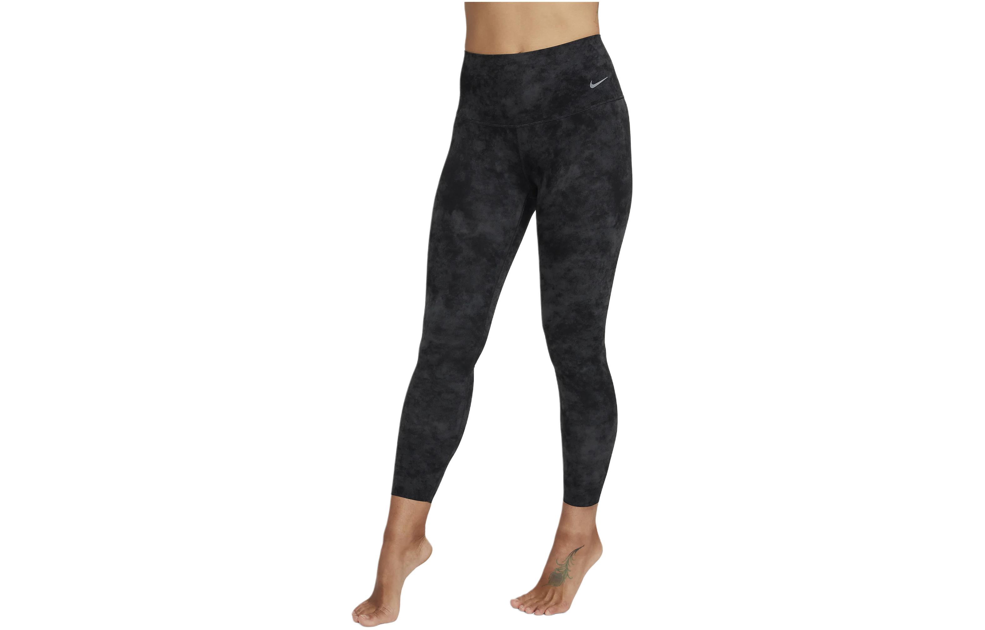 Nike Zenvy Tie Dye Women's Gentle Support High Waisted 7/8 Leggings
