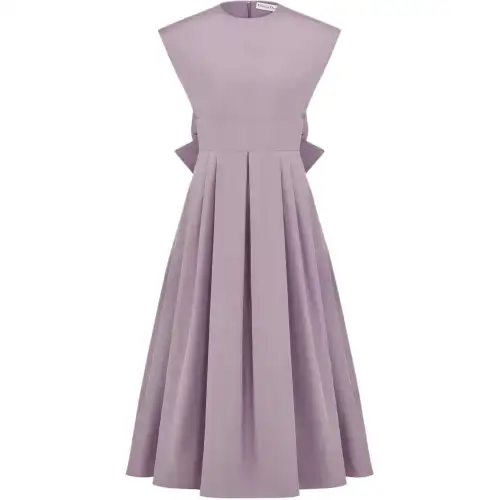 DIOR Sleeveless Dress Women's Purple