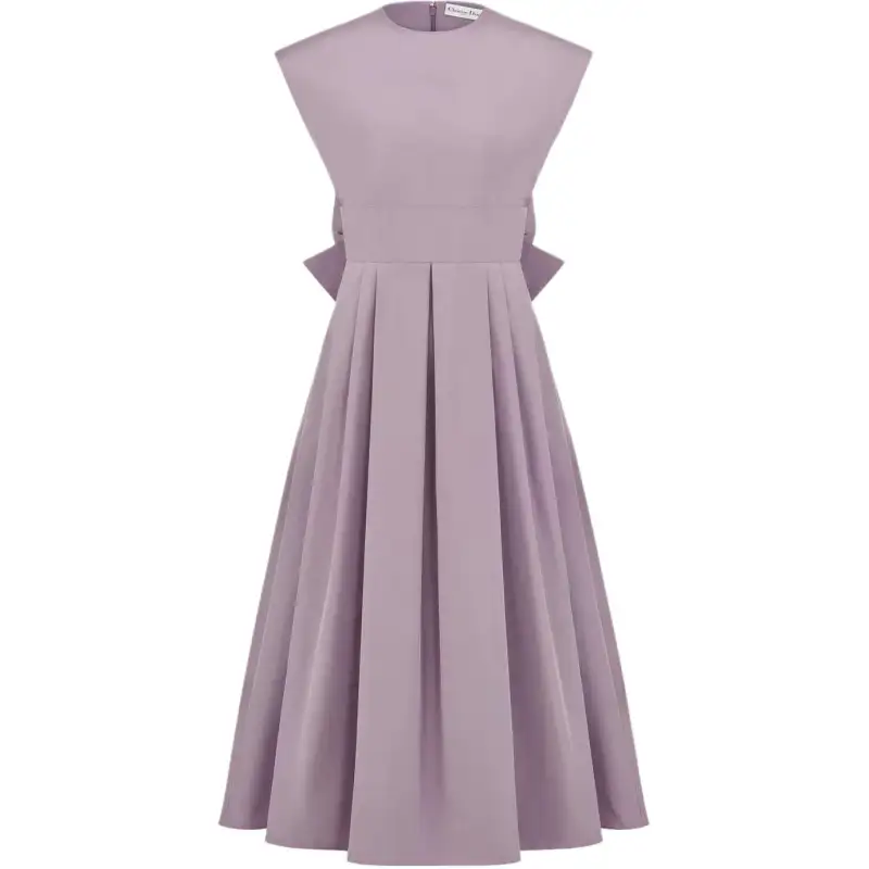 DIOR Sleeveless Dress Women's Purple