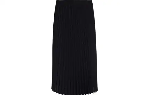 Vetements Pleated Midi Skirt