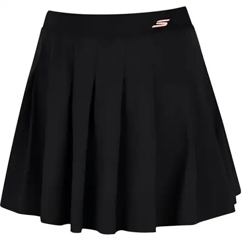 Skechers SS24 Casual Short Skirts Women's Carbon Black