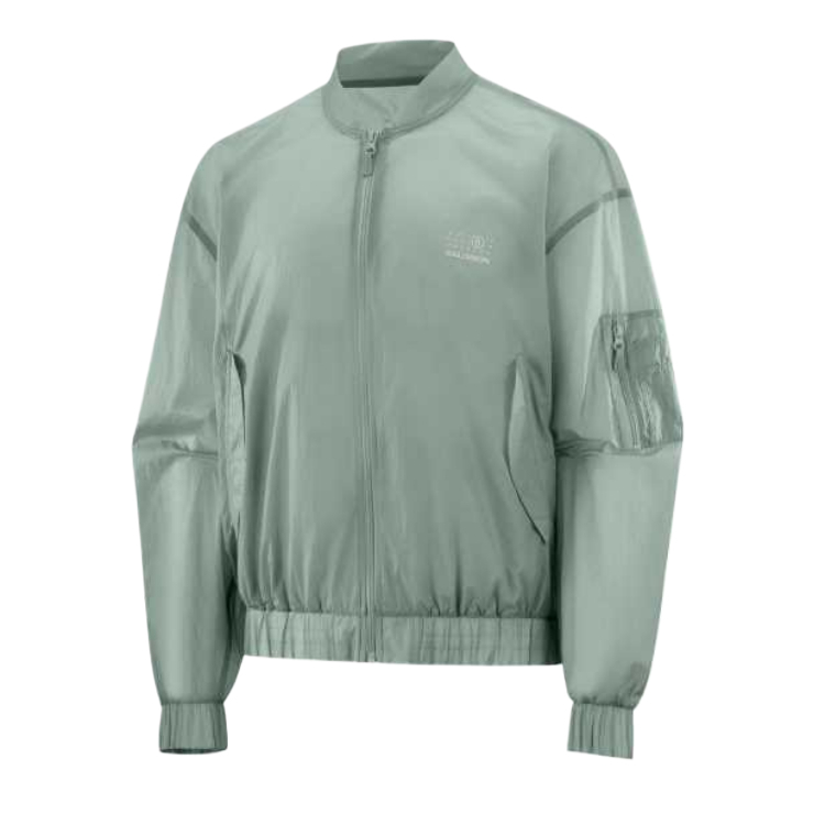 Куртка Salomon Stand Collar Jacket (зеленая)