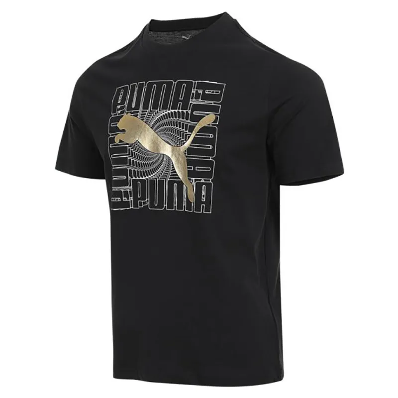 PUMA GRAPHICSFOIL T Shirt Men's Black