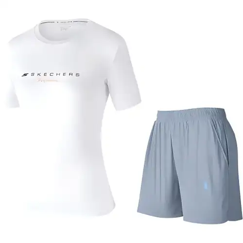 Skechers SS24 Casual Suit Women's Bright White