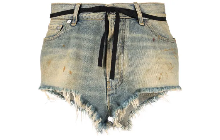 Maison Margiela Denim Shorts Women's Dirty Blue