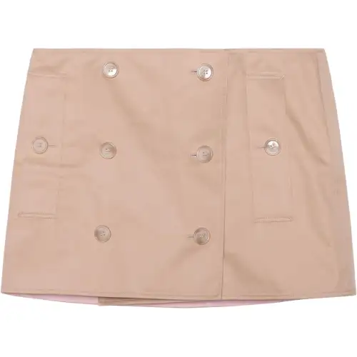 Burberry trench cotton mini skirt