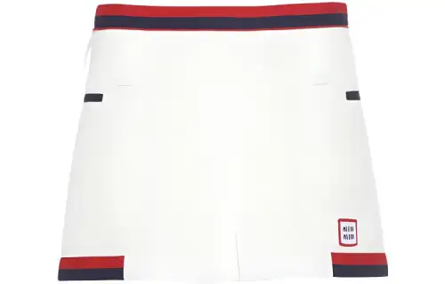 【Previous Season】logo-patch A-line mini skirt