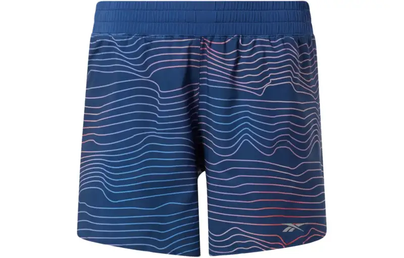 Reebok CYCLED Collection Running Short AOP Sports Shorts Women's Blue