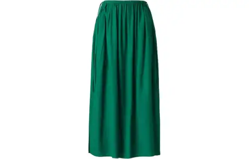 UNIQLO SS24 Casual Long Skirt Women's Green