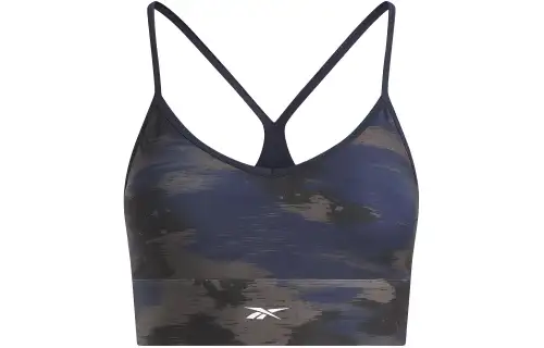 Reebok ID TRAIN CAMO BRA Sports Underwear Women's Blue