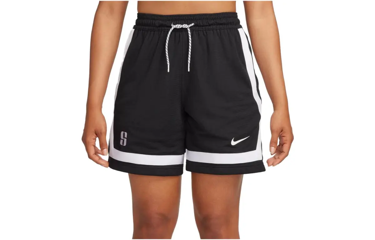 Nike Sports Shorts Women's Black Moderate Wide Leg Pants