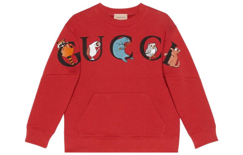 Женское худи Gucci (красное)
