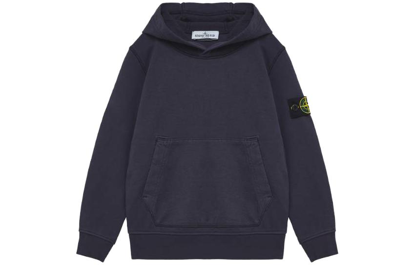 Детское худи STONE ISLAND SS23 (пурпурное)