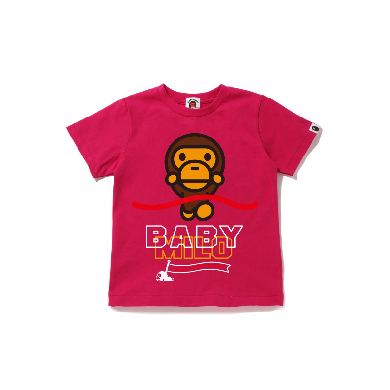 Детская футболка A BATHING APE 0ZXTEK310021I (белая) — фото 4