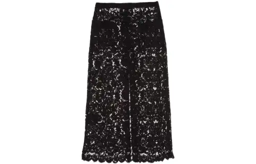 MIU MIU Casual Long Skirt Women's Black