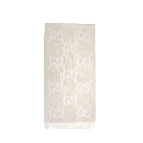 GUCCI GG-jacquard Cashmere Scarf