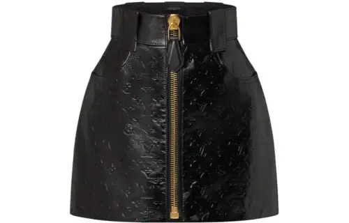 LOUIS VUITTON SS23 Casual Short Skirts Women's Black