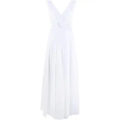 MIU MIU Casual Long Skirts Women's White Moderate