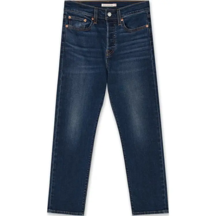 Levi's Jeans Women's Dark Blue Moderate Straight Fit Pants