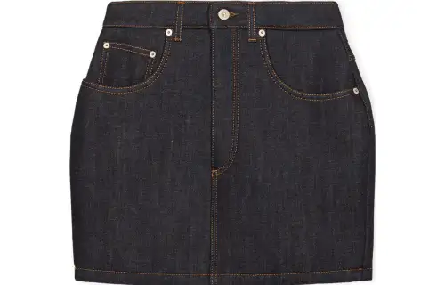 LOEWE Curved Mini Skirt