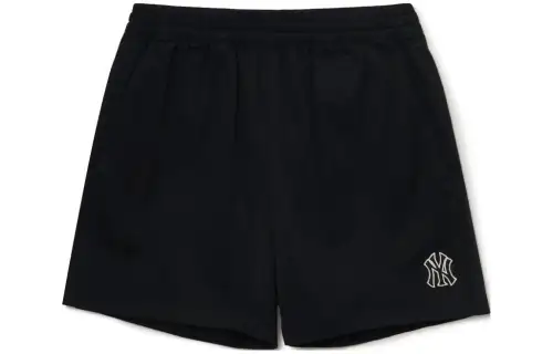 MLB New York Yankees Solid Color Regular Athletic Shorts Women's