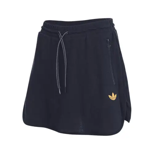 Adidas Originals Casual Short Skirts Women's Marine Blue