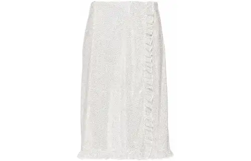 MIU MIU Casual Long Skirts Women's White Moderate Mid Length Other