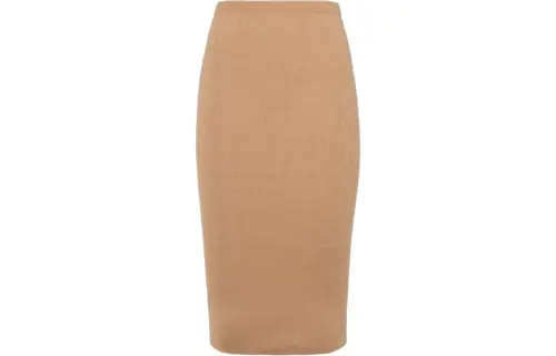 PRADA SS23 Casual Long Skirt Women's Brown