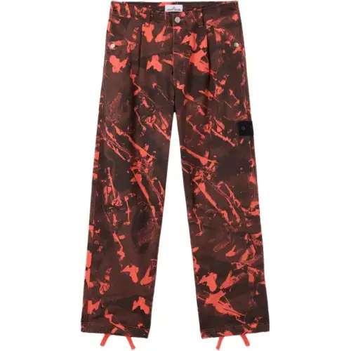 STONE ISLAND Scan Camo On Stretch Ripstop OVD Trousers