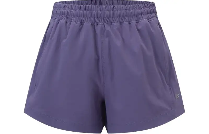 Reebok Sports Shorts Women's Gray Purple