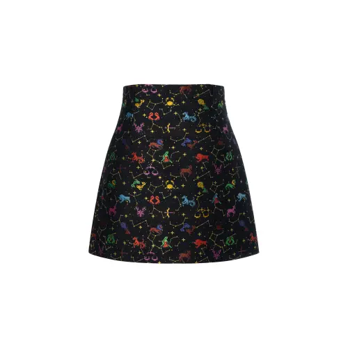 DIOR FW22 Casual Short Skirts Women's Black