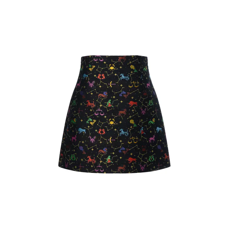 DIOR FW22 Casual Short Skirts Women's Black